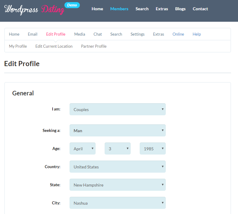 Couple-profiles
