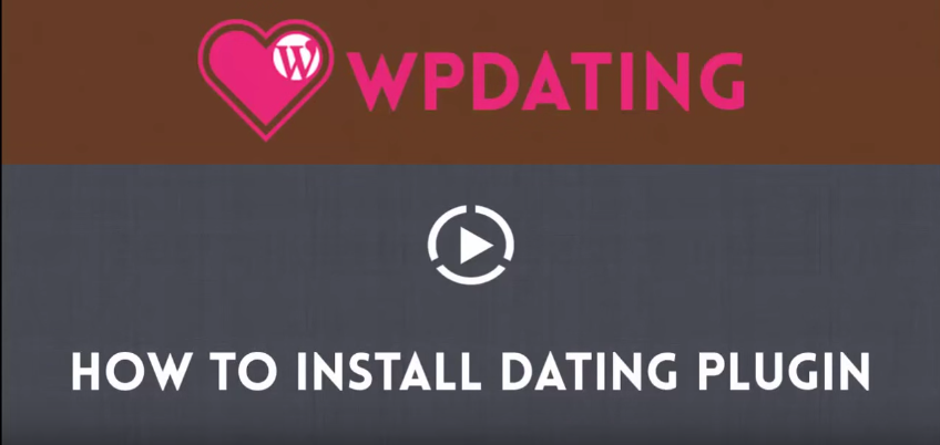 how-to-install-wp-dating-plugin-youtube